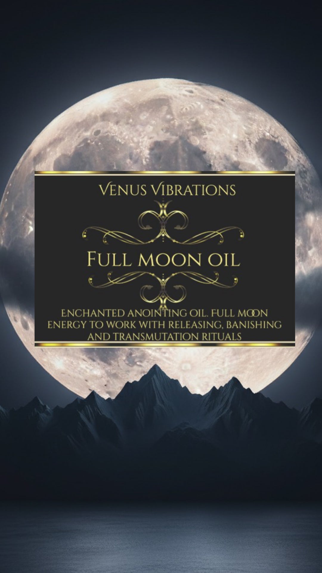 Full moon annionting oil